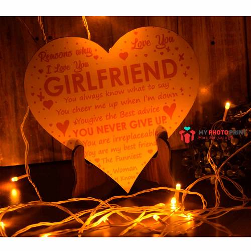 Personalized Valentine's Day Wooden Table Top