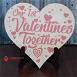 First Valentine Together Wooden Table Top