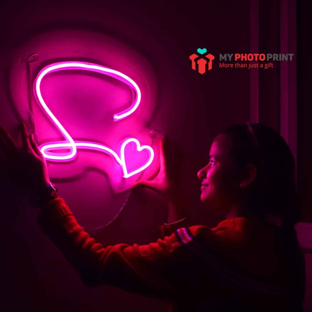 Customized Neon Alphabetic Heart Led Neon Sign Decorative Lights Wall Decor