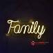NEON FAMILY LED NEON SIGN DECORATIVE LIGHTS WALL DECOR