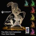 Personalized Spider-Man  Acrylic 3D illusion LED Lamp with Color Changing Led and Remote#1848