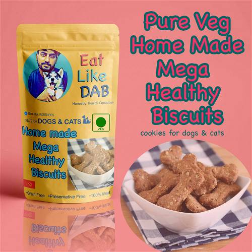 Pure Veg Home Made Mega Healthy Dog/Cats Biscuits Cookies Treat | Natural Treats For Dogs | Healthy Snacks for Dogs