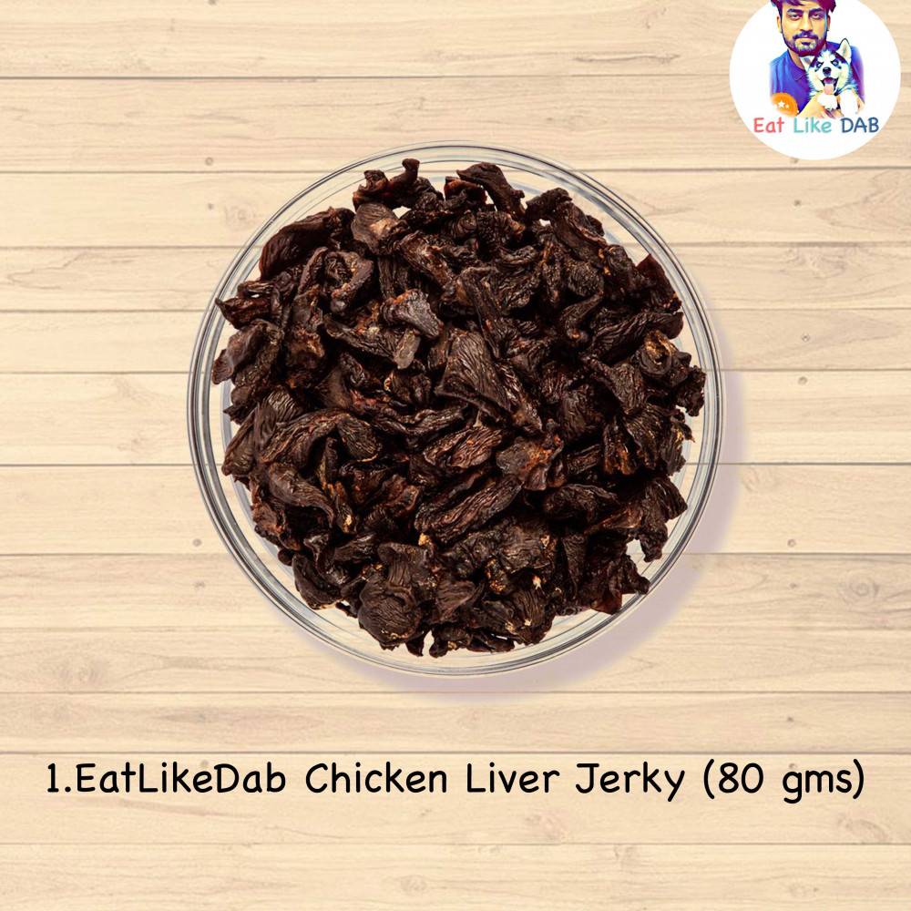 4 Jerkies Combo Pack (Chicken Liver Jerky, Turmeric Chicken Jerky, Chicken Feet, and Chicken Neck)