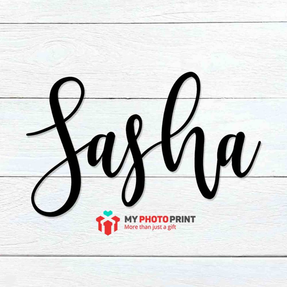 Customized Name Wooden Wall Decoration