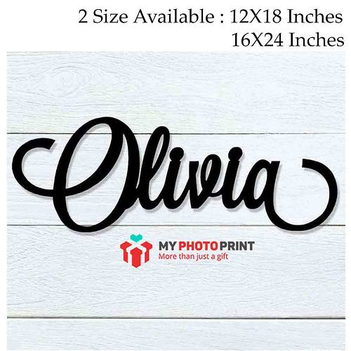 Customized Unique Name Wooden Wall Decoration