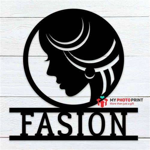 Customized Empowered Woman Name Wooden Wall Decoration