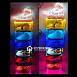 Customized Portable Neon Light Shoe Rack Organizer/Shoe Box With Your Name & Shoe Name