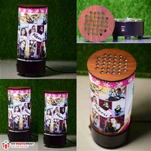 (PRINCESS) Mini Rotating Lamp Customized / You Can Send Photos Via WhatsApp Also After Order Or Query On WhatsApp