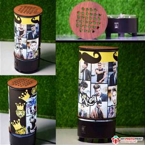 (KING) Mini Rotating Lamp Customized / You Can Send Photos Via WhatsApp Also After Order Or Query On WhatsApp