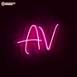 Customized Neon Alphabetic Initial Led Neon Sign Decorative Lights Wall Decor 