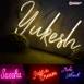 Custom Name Led Neon Sign Decorative Lights Wall Decor | Size Approx 12 Inches X 18 Inches According to Name