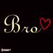 Neon Bro With Heart Led Neon Sign Decorative Lights Wall Decor