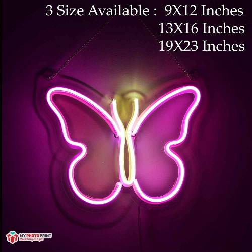 Neon Unique Butterfly Led Neon Sign Decorative Lights Wall Decor
