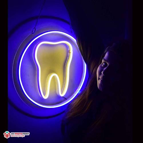 Neon Tooth Led Neon Sign Decorative Lights Wall Decor