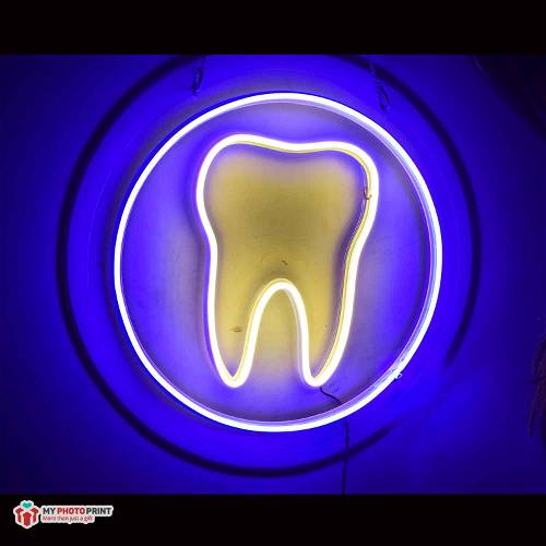 Neon Tooth Led Neon Sign Decorative Lights Wall Decor