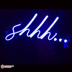Neon Shhh... Led Neon Sign Decorative Lights Wall Decor