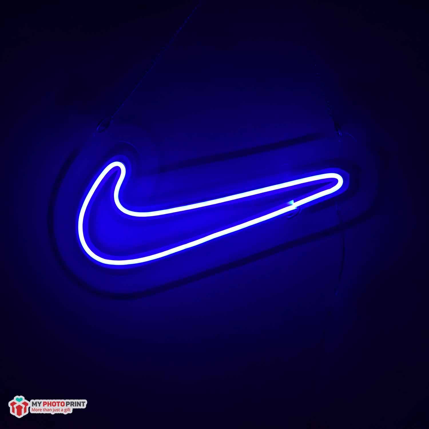 Neon Nike Led Neon Sign Decorative Lights Wall Decor| Size Approx 15 inch X 8 inch