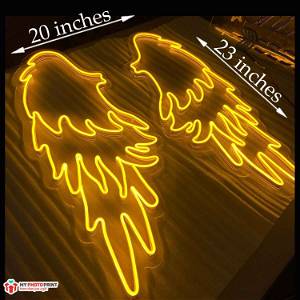 Neon Wings Led Neon Sign Decorative Lights Wall Decor