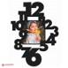 Customized Wooden Photo Collage Frame Wall Clock#2006