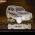 Personalized 3D Jeep Car Acrylic 3D illusion LED Lamp with Color Changing Led and Remote#1594