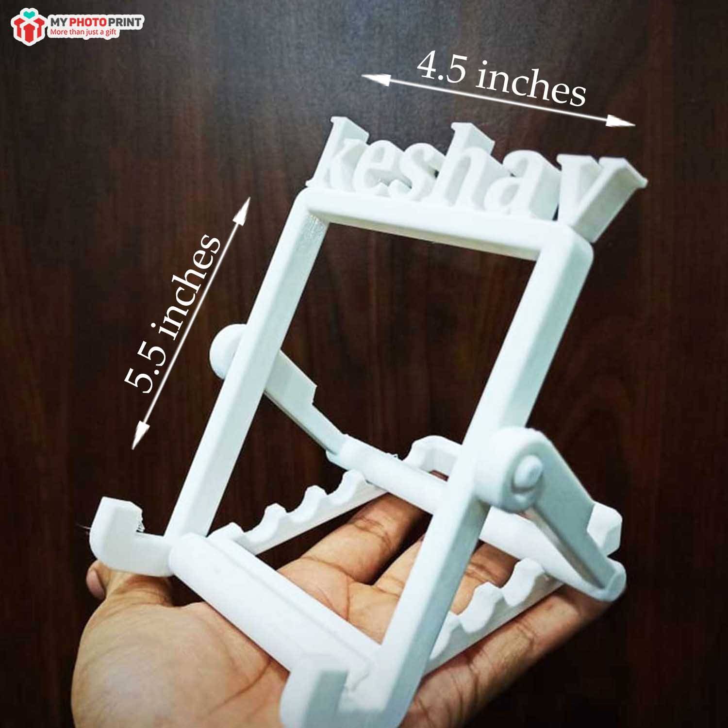 Customize 3D Phone Stand With Your Name