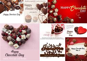 Happy Chocolate Day Greeting Card#2061