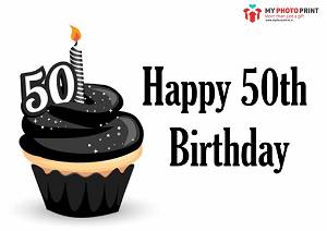 Happy 50th Birthday Wishes and Messages With Photos