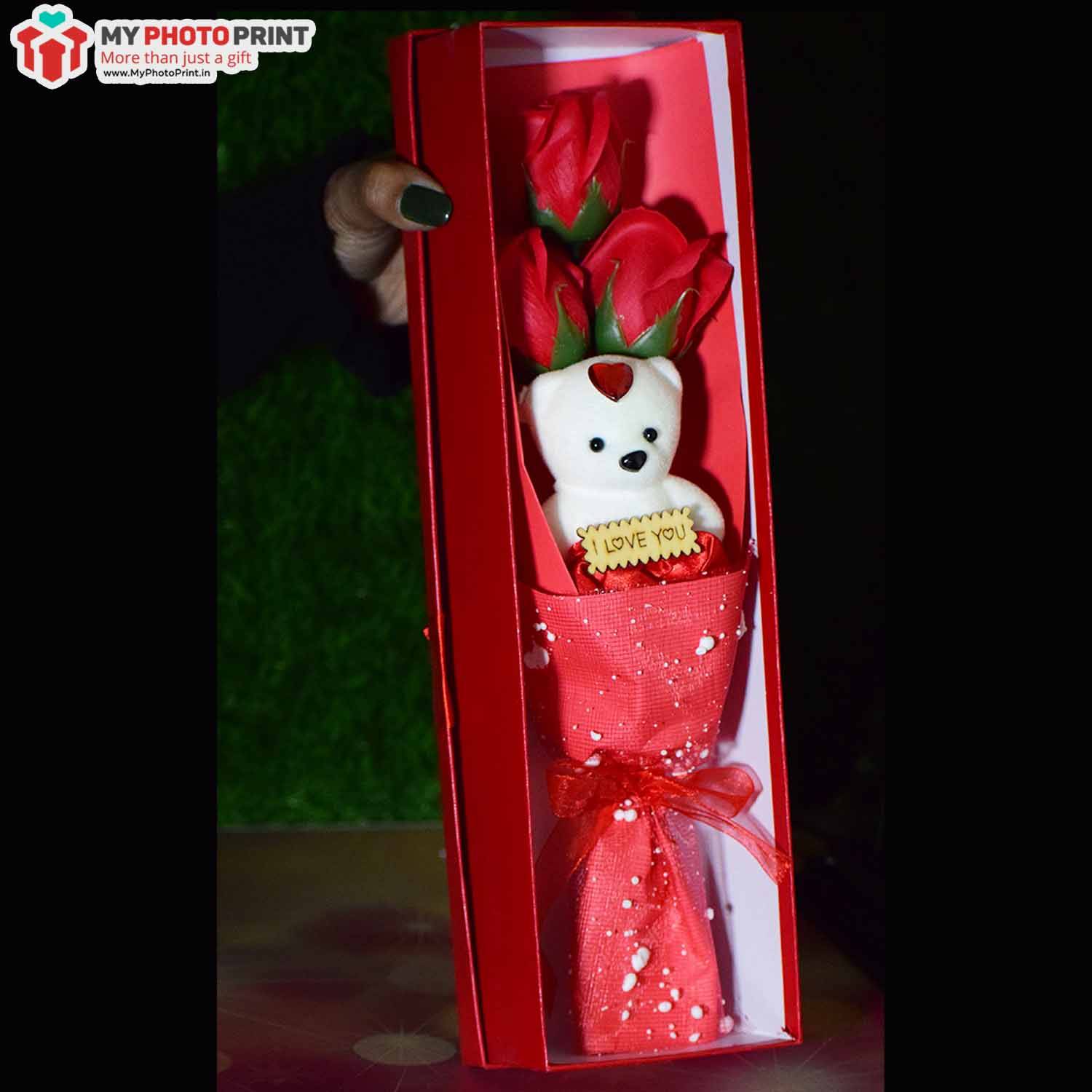 Rose And Teddy Box