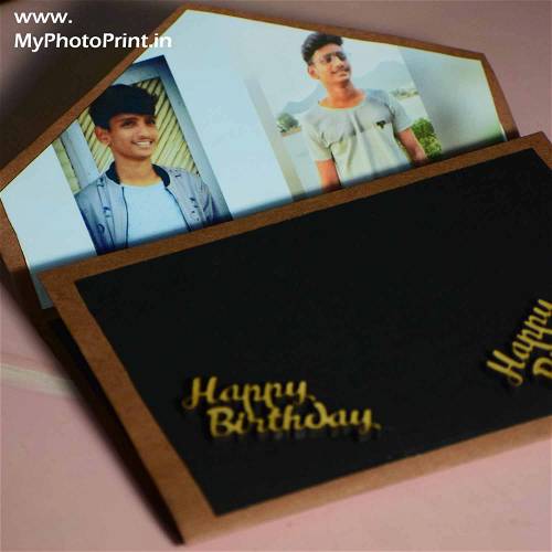Personalized Handmade Photo Gift Card With 12 Photos