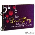 Personalized Love Story Photo & Message Memory Scrapbook #2100