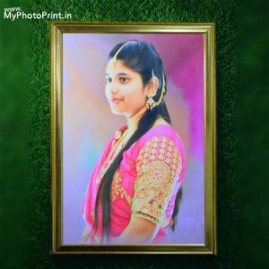 Customized Oil Painting Photo Frame #2111