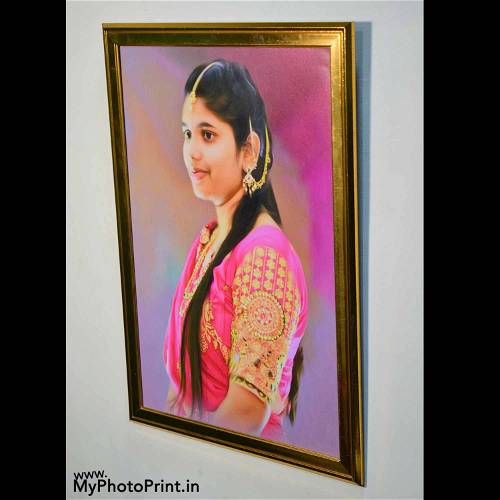 CUSTOMIZED OIL PAINTING PHOTO FRAME #2111