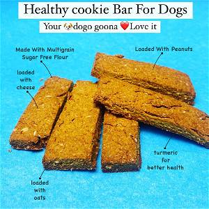 Healthy Dog Cookie Bars | Natural Treats For Dogs | Healthy Snacks for Dogs