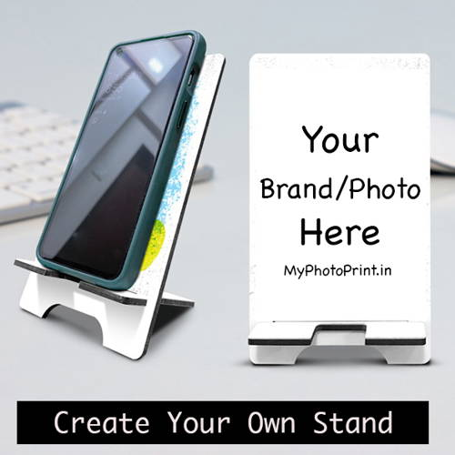 Custom Printed Mobile Stand by MyPhotoPrint.in