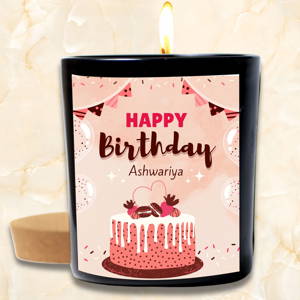 Customized & Personalised Photo Candles | Personalized Candles With Photo | Brand Name Candle #2513