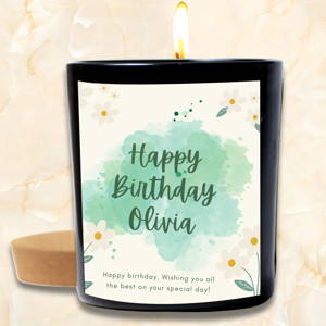 Customized & Personalised Photo Candles | Personalized Candles With Photo | Brand Name Candle #2514