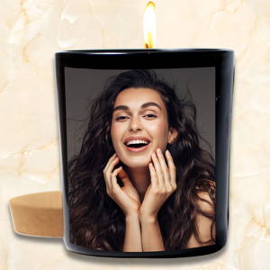 Upload Your Photo | Customized & Personalised Photo Candles | Personalized Candles With Photo | Brand Name Candle