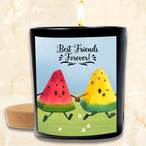 Best Friends Forever Customized & Personalised Photo Candles | Personalized Candles With Photo | Brand Name Candle