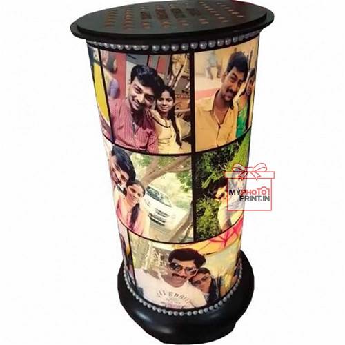 Customized Rotating Lamp - Personalized Gift for Birthdays and Anniversaries