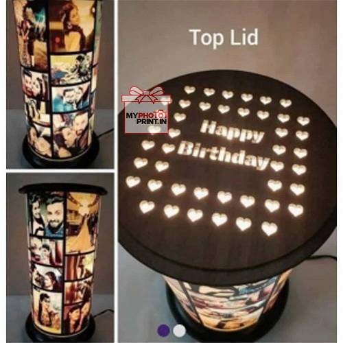 Personalized 360° Rotating Photo Night Lamp: The Perfect Gift for Your Loved Ones