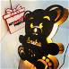 Customized Teddy Bear Name Board With Multicolor Led and Remote #925
