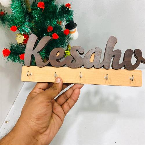 Your Own Message/Name Customized & Personalized Unique Wall Key Holder