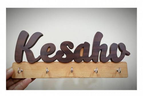 Your Own Message/Name Customized & Personalized Unique Wall Key Holder