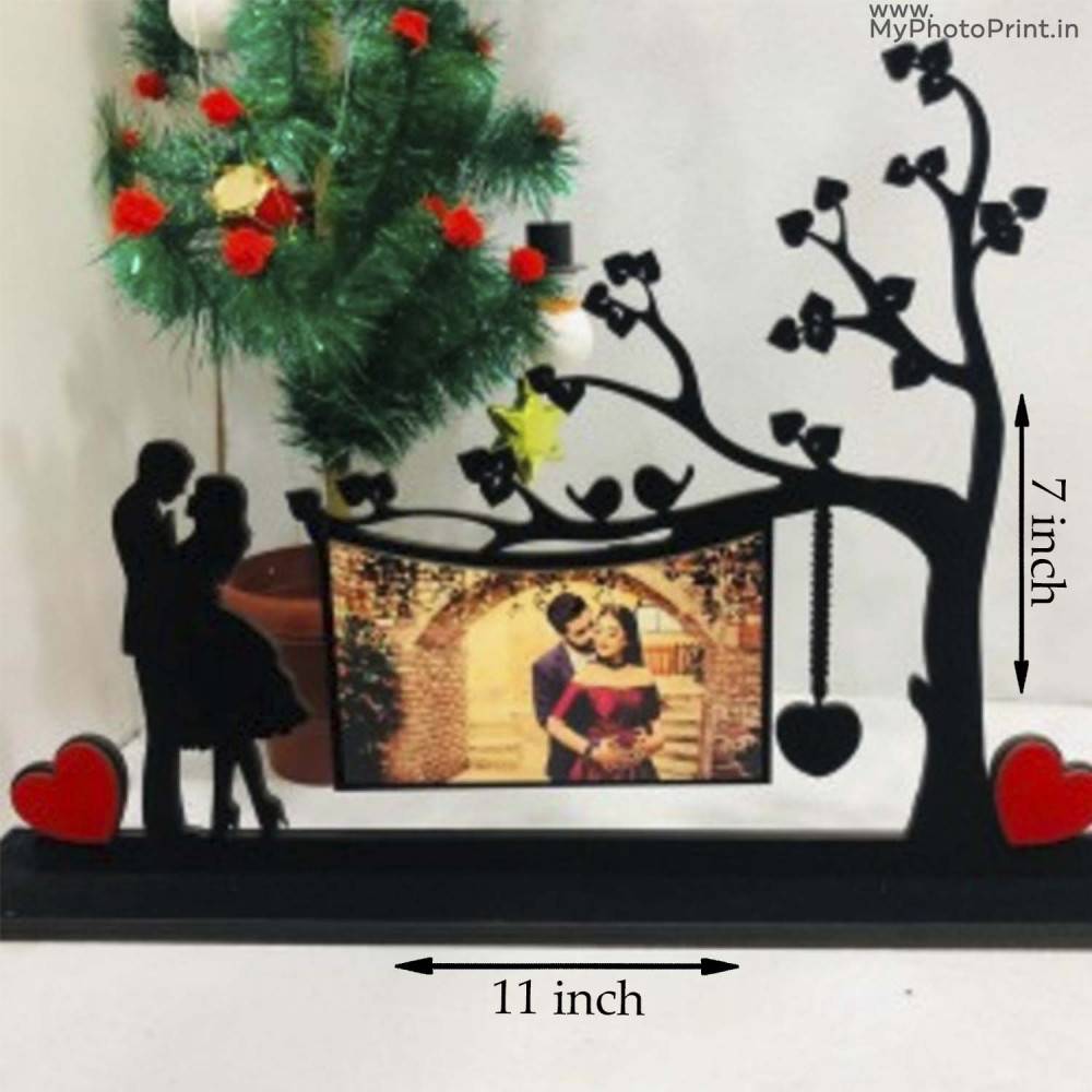 Customized Couple Loving Tree With Your Photo