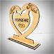 Customized Wooden Loving Date with Name 
