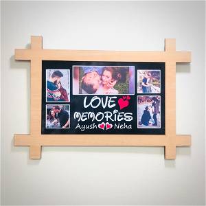 Customized Wooden Loving Memories Wall Frame#988