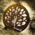 Customized Wooden Couple Tree With Your Name #1005