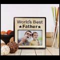  Personalized Wooden Frame Best Father