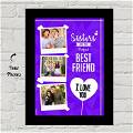  Personalized Photo Frame Best Sister#1036