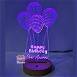 Acrylic 3D LED Remote Lamp | Birthday Gifts Ideas for Him, His, Her